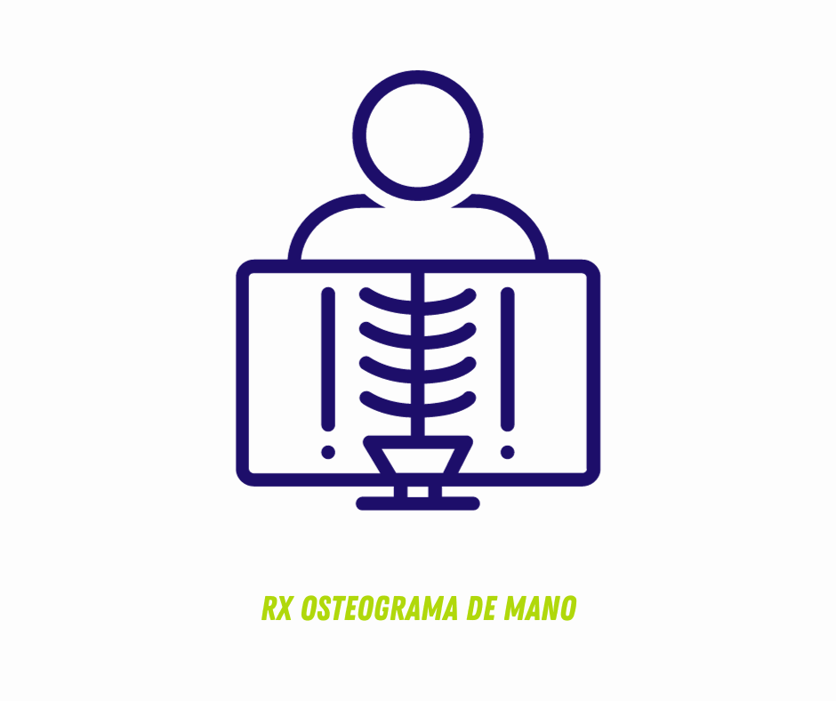 RX OSTEOGRAMA DE MANO