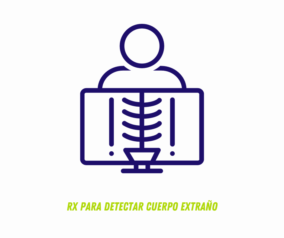 RX PARA DETECTAR CUERPO EXTRAÑO