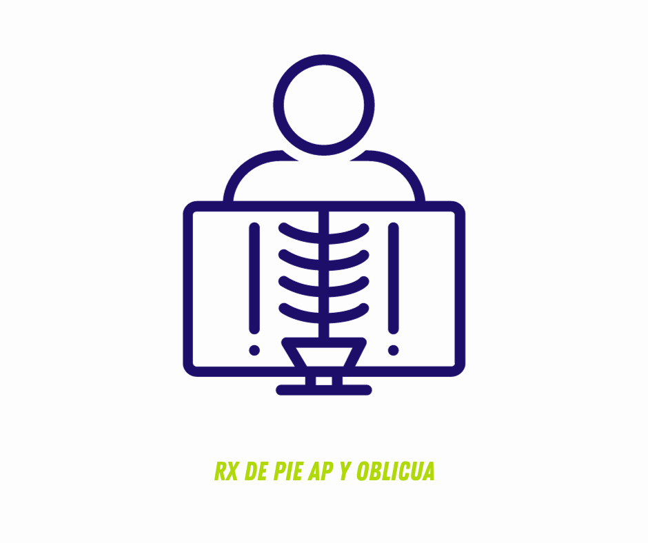 RX DE PIE AP Y OBLICUA