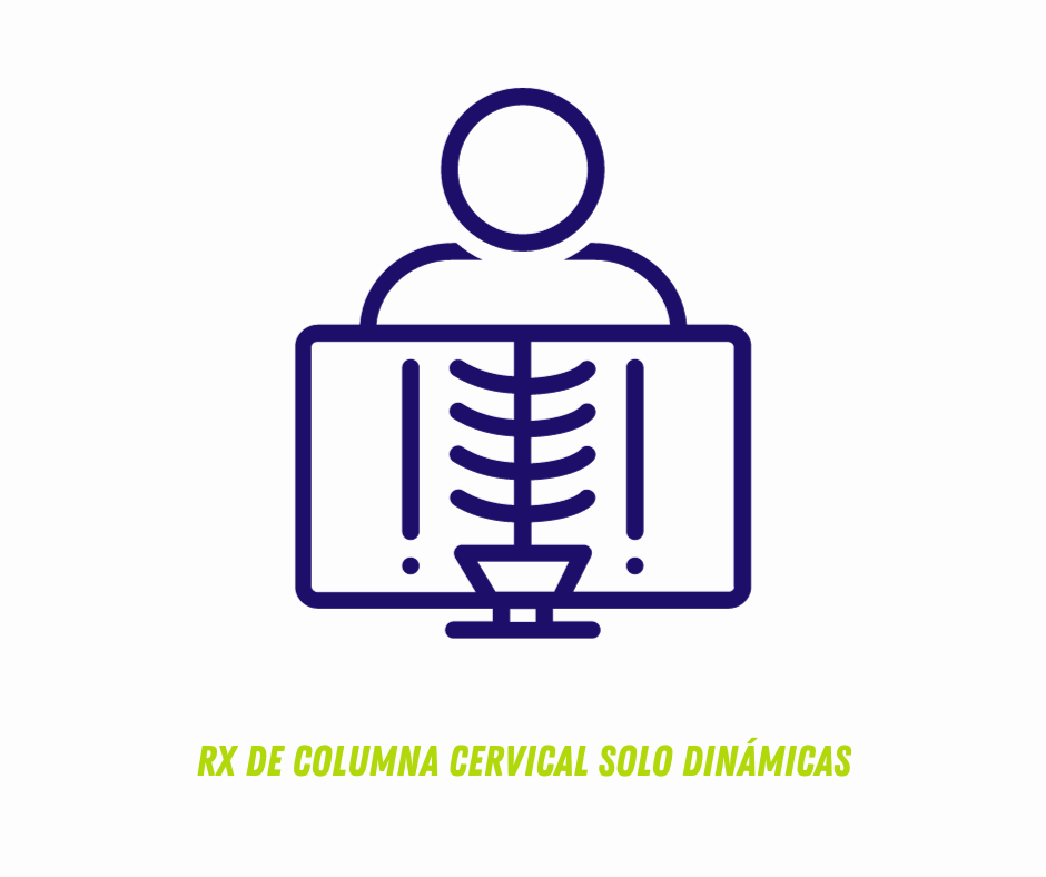 RX DE COLUMNA CERVICAL SOLO DINÁMICAS