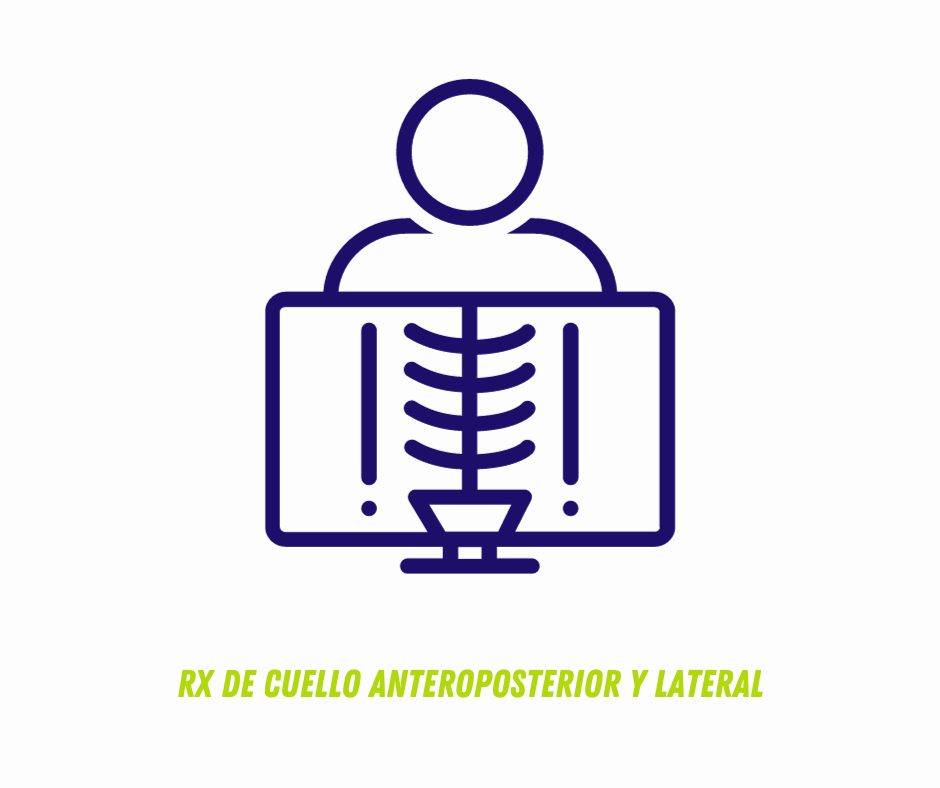 RX DE CUELLO ANTEROPOSTERIOR Y LATERAL