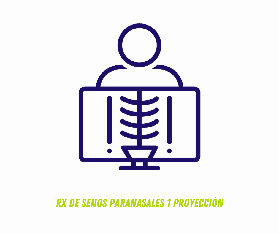 RX DE SENOS PARANASALES 1 PROYECCIÓN