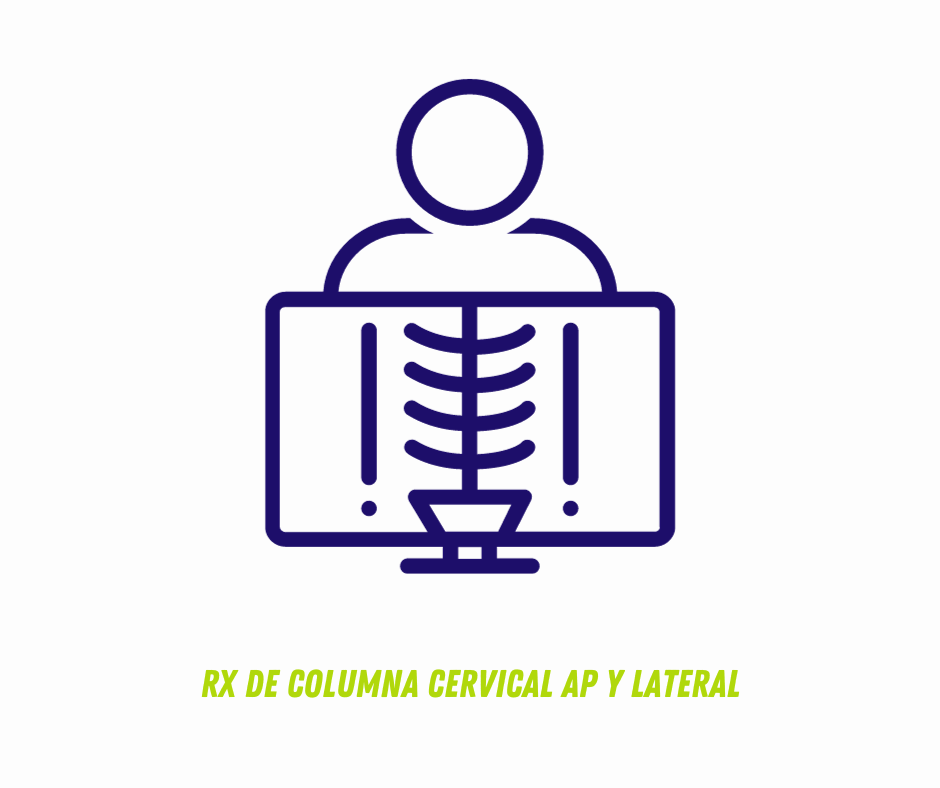 RX DE COLUMNA CERVICAL AP Y LATERAL