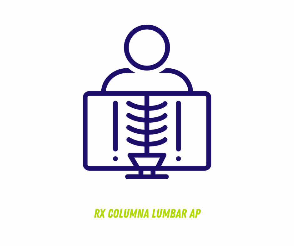 RX columna lumbar AP