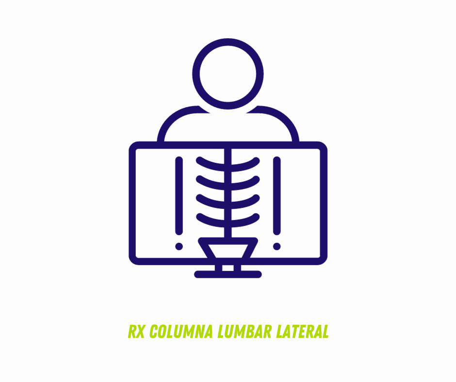 RX columna lumbar lateral