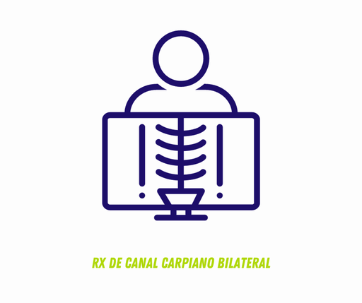 
RX DE CANAL CARPIANO BILATERAL