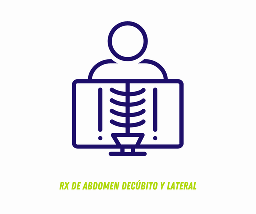 RX DE ABDOMEN DECÚBITO Y LATERAL