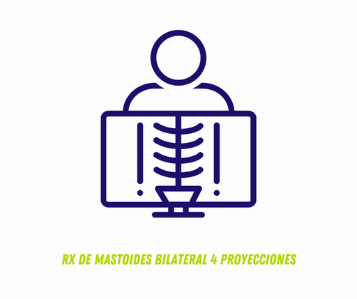 
RX DE MASTOIDES BILATERAL 4 PROYECCIONES