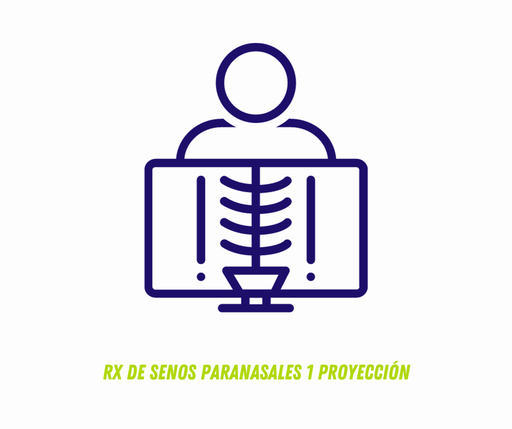 RX DE SENOS PARANASALES 1 PROYECCIÓN