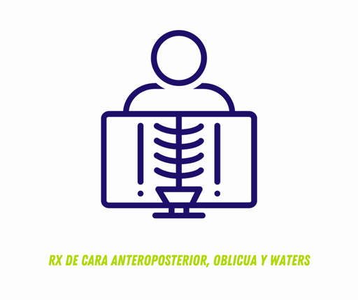 
RX DE CARA ANTEROPOSTERIOR, OBLICUA Y WATERS