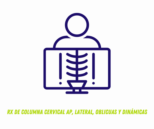 
RX DE COLUMNA CERVICAL AP, LATERAL, OBLICUAS Y DINÁMICAS